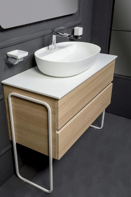 Тумба под раковину Boheme Armadi Art Vallessi 120 837-120-L подвесная Light Oak