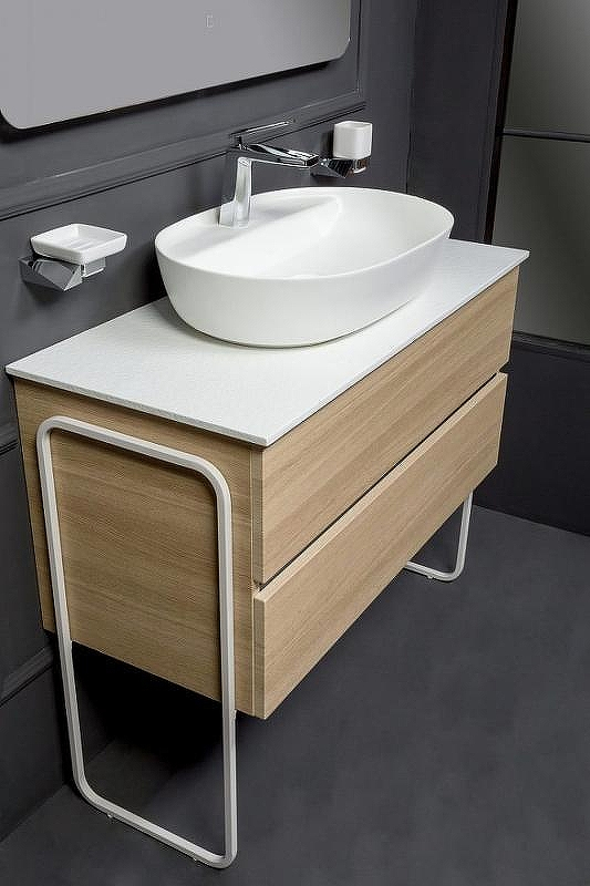 Тумба под раковину Boheme Armadi Art Vallessi 120 837-120-L подвесная Light Oak, купить, цена, заказать, магазин, доставка, скидка, промокод, купить, цена, заказать, магазин, доставка, скидка, промокод