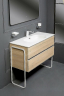 Тумба под раковину Boheme Armadi Art Vallessi 120 837-120-L подвесная Light Oak, купить, цена, заказать, магазин, доставка, скидка, промокод, купить, цена, заказать, магазин, доставка, скидка, промокод