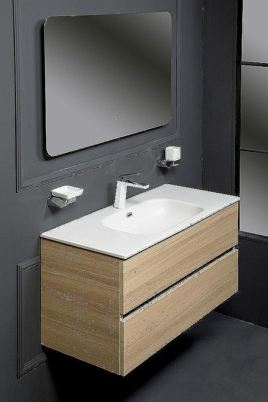 Тумба под раковину Boheme Armadi Art Vallessi 120 837-120-L подвесная Light Oak, купить, цена, заказать, магазин, доставка, скидка, промокод, купить, цена, заказать, магазин, доставка, скидка, промокод