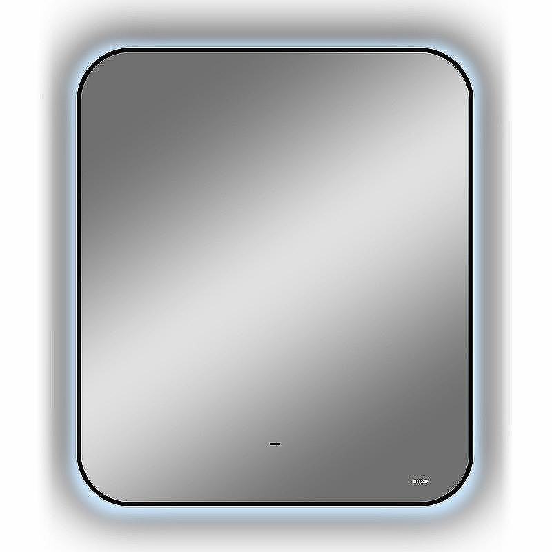 Зеркало Bond Loft 60x80 M35ZE-6080 с подсветкой Черное глянцевое с бесконтактным выключателем, купить, цена, заказать, магазин, доставка, скидка, промокод, купить, цена, заказать, магазин, доставка, скидка, промокод