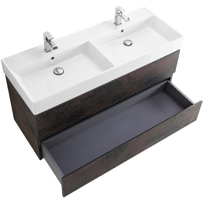 Тумба под раковину Cezares Molveno 46 120 MOLVENO 46-120-2C-SO-2-OSS подвесная Ossido, купить, цена, заказать, магазин, доставка, скидка, промокод, купить, цена, заказать, магазин, доставка, скидка, промокод