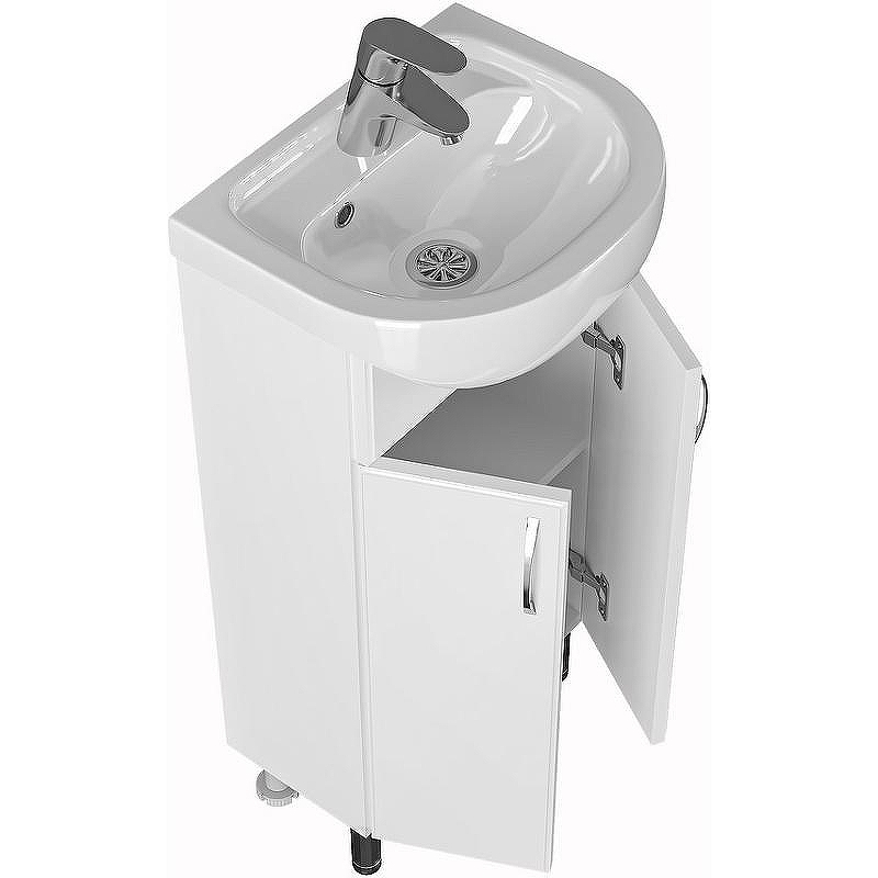 Тумба под раковину СанТа Сити 40 101203 Белый, купить, цена, заказать, магазин, доставка, скидка, промокод, купить, цена, заказать, магазин, доставка, скидка, промокод