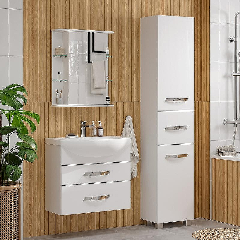 Тумба под раковину Volna Onda 70.2Y tpONDA70.2Y-01 подвесная Белая, купить, цена, заказать, магазин, доставка, скидка, промокод, купить, цена, заказать, магазин, доставка, скидка, промокод