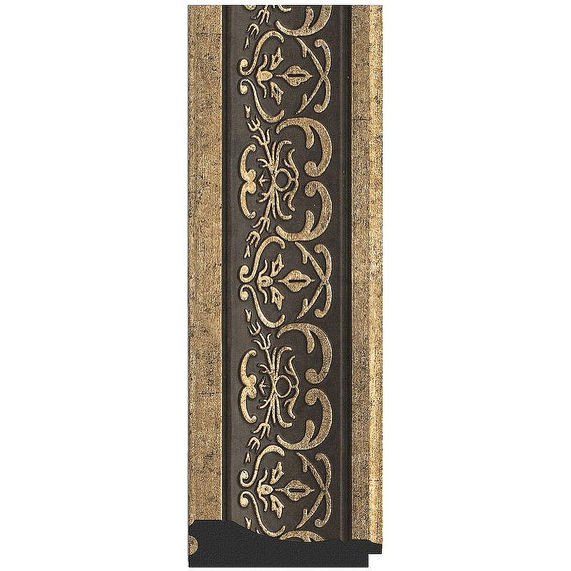 Зеркало Evoform Definite 83х63 BY 3064 в багетной раме - Вензель серебряный 101, купить, цена, заказать, магазин, доставка, скидка, промокод, купить, цена, заказать, магазин, доставка, скидка, промокод