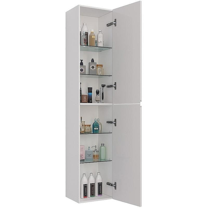 Шкаф пенал Lemark Veon 35 LM01V35P подвесной Белый глянец, купить, цена, заказать, магазин, доставка, скидка, промокод, купить, цена, заказать, магазин, доставка, скидка, промокод