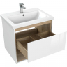 Тумба под раковину Cersanit Louna 60 64070 подвесная Белая, купить, цена, заказать, магазин, доставка, скидка, промокод, купить, цена, заказать, магазин, доставка, скидка, промокод