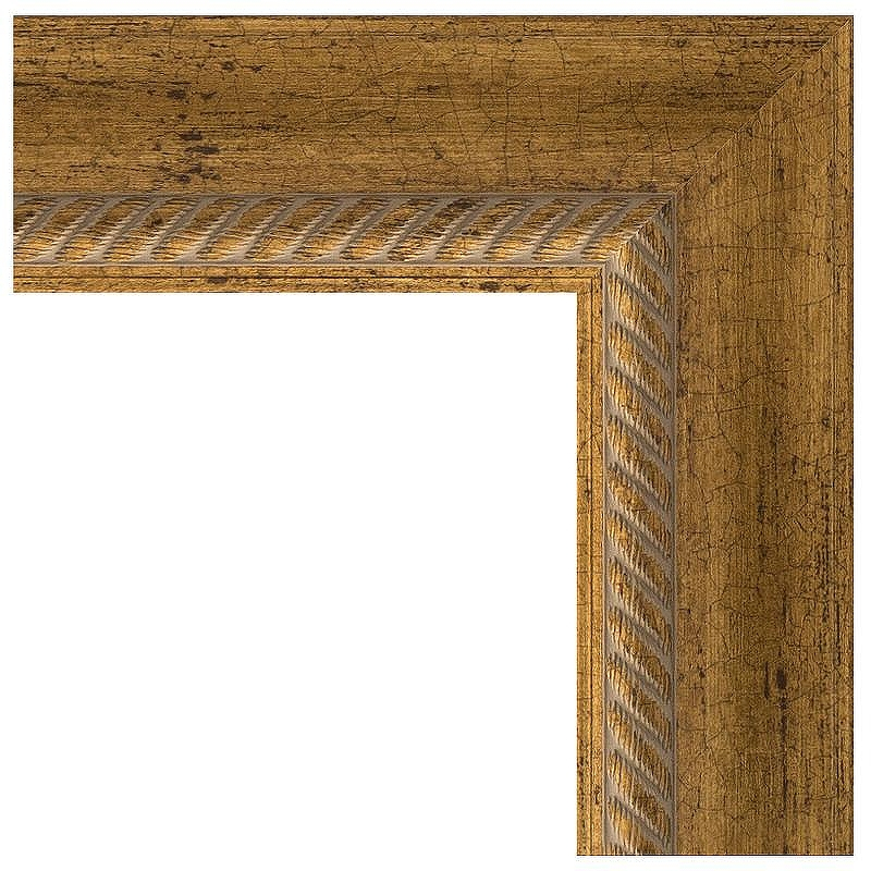 Зеркало Evoform Exclusive-G 123х53 BY 4047 с гравировкой в багетной раме - Состаренная бронза с плетением 70, купить, цена, заказать, магазин, доставка, скидка, промокод, купить, цена, заказать, магазин, доставка, скидка, промокод