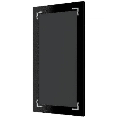 Зеркало Evoform Exclusive-G 123х53 BY 4047 с гравировкой в багетной раме - Состаренная бронза с плетением 70