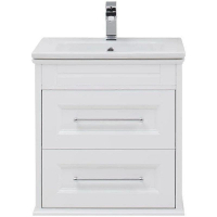 Тумба под раковину Aquanet Бостон 60 209679 подвесная Белый матовый, купить, цена, заказать, магазин, доставка, скидка, промокод, купить, цена, заказать, магазин, доставка, скидка, промокод