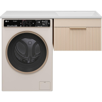 Тумба под раковину Brevita Enfida 120 ENF-09060-031Я подвесная Бежевая матовая