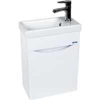 Тумба под раковину VIANT Рим 40 VRIM40CO-T1STP подвесная Белая, купить, цена, заказать, магазин, доставка, скидка, промокод, купить, цена, заказать, магазин, доставка, скидка, промокод