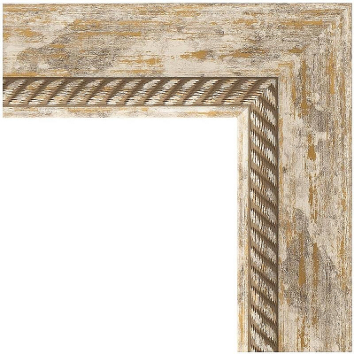 Зеркало Evoform Exclusive Floor 198х108 BY 6144 с фацетом в багетной раме - Прованс с плетением 70