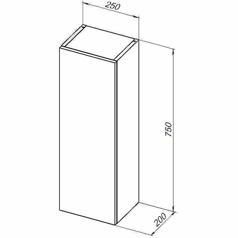 Подвесной шкаф Aquanet Вега 25 329127 Белый глянец, купить, цена, заказать, магазин, доставка, скидка, промокод, купить, цена, заказать, магазин, доставка, скидка, промокод