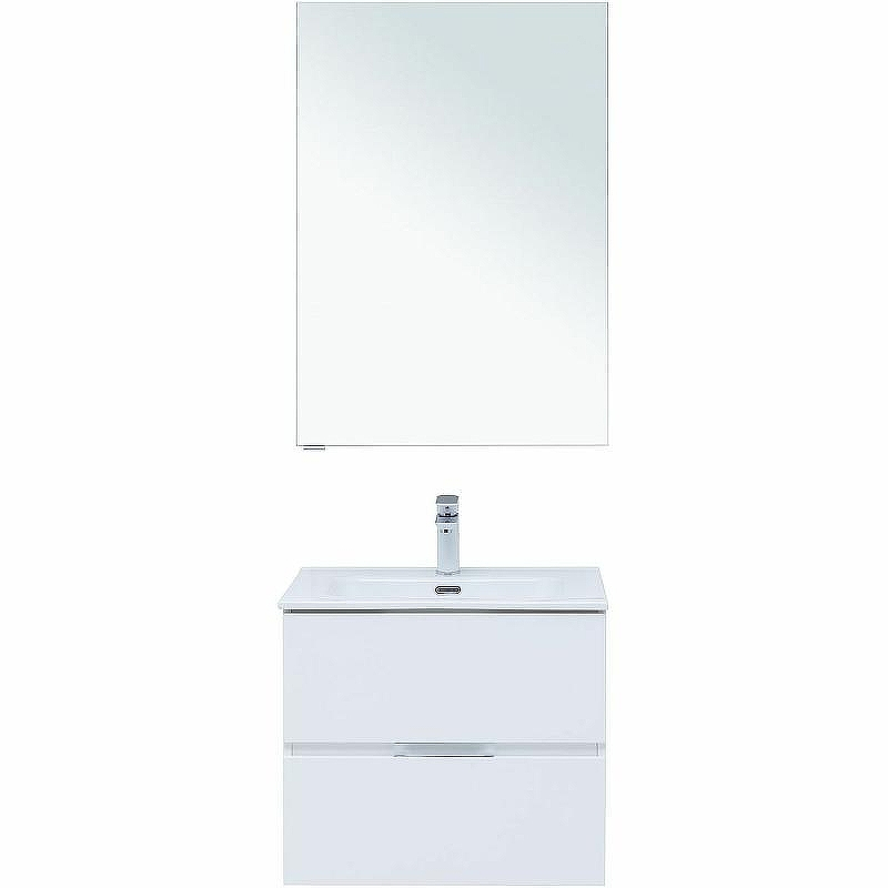 Комплект мебели для ванной Aquanet Алвита New 60 274216 подвесной Белый матовый, купить, цена, заказать, магазин, доставка, скидка, промокод, купить, цена, заказать, магазин, доставка, скидка, промокод
