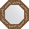 Зеркало Evoform Octagon 59х59 BY 3829 в багетной раме - Византия золото 99, купить, цена, заказать, магазин, доставка, скидка, промокод, купить, цена, заказать, магазин, доставка, скидка, промокод