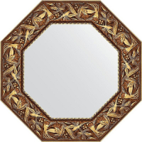 Зеркало Evoform Octagon 59х59 BY 3829 в багетной раме - Византия золото 99, купить, цена, заказать, магазин, доставка, скидка, промокод, купить, цена, заказать, магазин, доставка, скидка, промокод