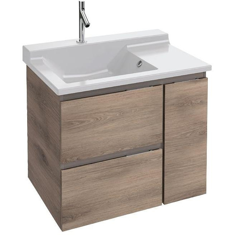 Тумба под раковину Jacob Delafon Soprano 76 EB1330-E10 подвесная Квебекский дуб, купить, цена, заказать, магазин, доставка, скидка, промокод, купить, цена, заказать, магазин, доставка, скидка, промокод