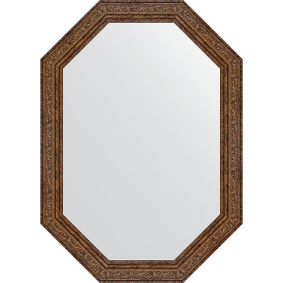 Зеркало Evoform Octagon 50x70 BY 7029 в багетной раме - Виньетка состаренная бронза 56