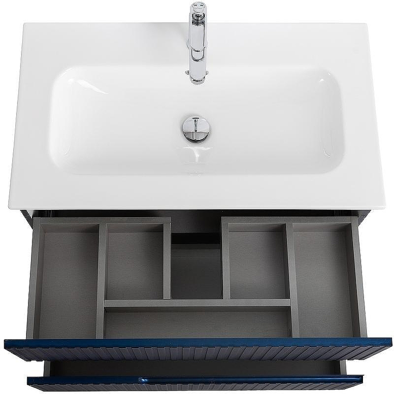 Тумба под раковину Cezares Duet-N 80 DUET-N-800-2C-SO-SPF-P подвесная Sapfiro, купить, цена, заказать, магазин, доставка, скидка, промокод, купить, цена, заказать, магазин, доставка, скидка, промокод