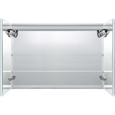 Зеркальный шкаф Aquatek 100 AQ7103B-MLC с подсветкой Хром