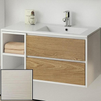 Тумба с раковиной SanVit Мэри-4 90 R kmery904 с фактурой под дерево подвесная Лиственница, купить, цена, заказать, магазин, доставка, скидка, промокод, купить, цена, заказать, магазин, доставка, скидка, промокод
