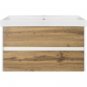 Тумба с раковиной Misty Адриана 90 УТ000010217 подвесная Дуб Вотан Белый, купить, цена, заказать, магазин, доставка, скидка, промокод, купить, цена, заказать, магазин, доставка, скидка, промокод