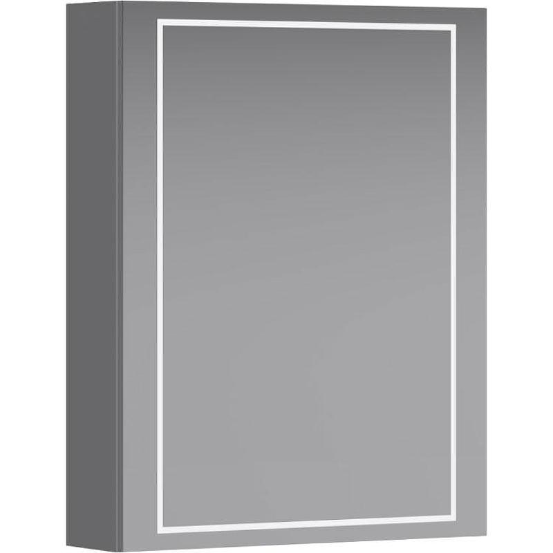 Зеркальный шкаф Aqwella Simplex 55 SLX0455L с подсветкой Белый, купить, цена, заказать, магазин, доставка, скидка, промокод, купить, цена, заказать, магазин, доставка, скидка, промокод