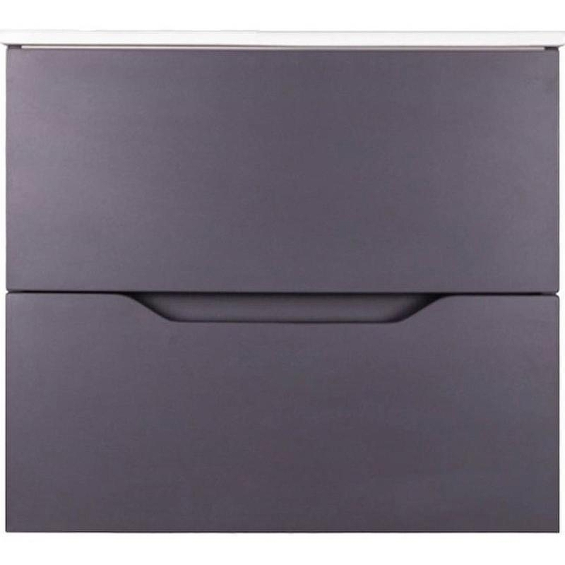 Тумба с раковиной Orange Line 60 Li-60Tug+Ra подвесная Графит матовый, купить, цена, заказать, магазин, доставка, скидка, промокод, купить, цена, заказать, магазин, доставка, скидка, промокод