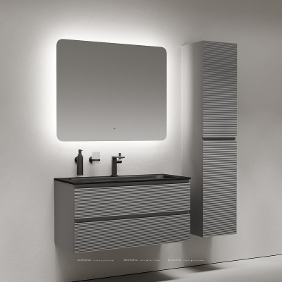 Зеркало Sancos Ray 100 RA1000 c подсветкой с сенсорным выключателем и диммером