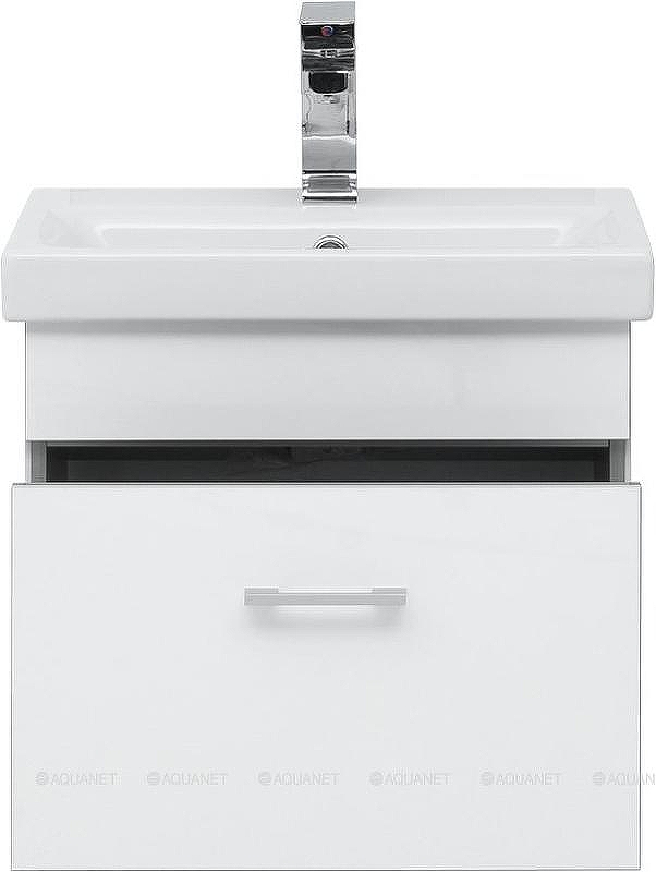 Тумба под раковину Aquanet Верона 50 246951 подвесная Белая, купить, цена, заказать, магазин, доставка, скидка, промокод, купить, цена, заказать, магазин, доставка, скидка, промокод