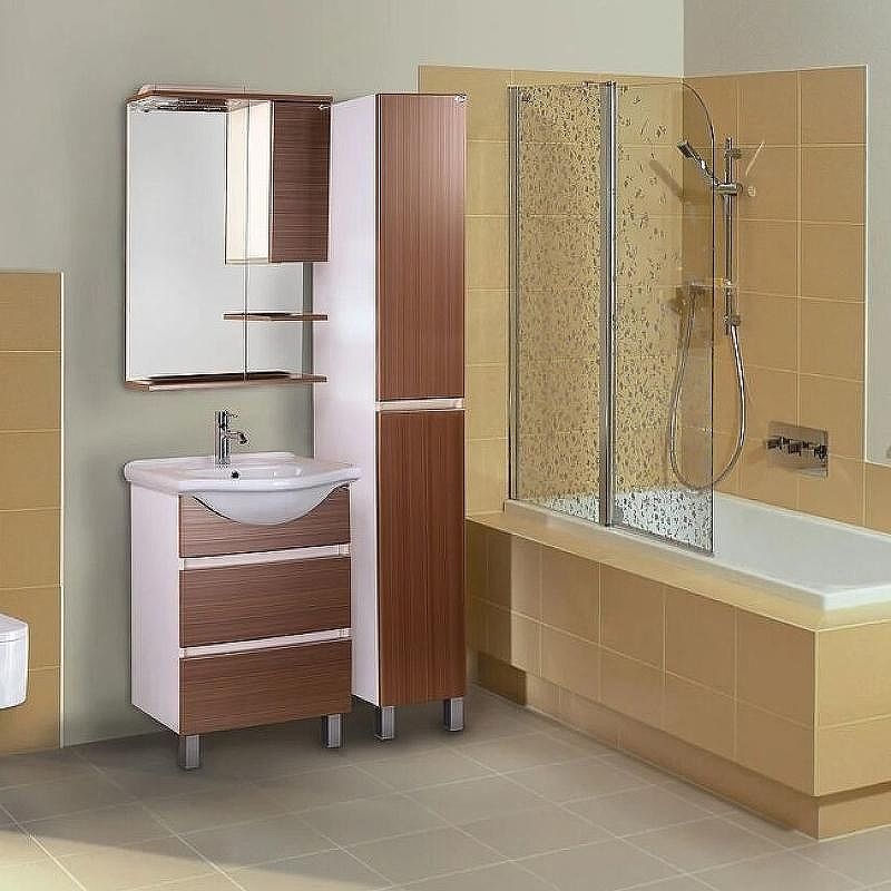 Тумба под раковину Onika Элита 60.13 106122 Штрокс коричневый Белый, купить, цена, заказать, магазин, доставка, скидка, промокод, купить, цена, заказать, магазин, доставка, скидка, промокод