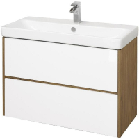 Тумба под раковину Aquaton Сканди 90 1A251901SDZ90 подвесная Белый Дуб рустикальный, купить, цена, заказать, магазин, доставка, скидка, промокод, купить, цена, заказать, магазин, доставка, скидка, промокод