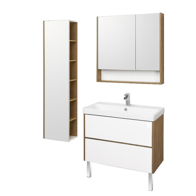 Тумба под раковину Aquaton Сканди 90 1A251901SDZ90 подвесная Белый Дуб рустикальный, купить, цена, заказать, магазин, доставка, скидка, промокод, купить, цена, заказать, магазин, доставка, скидка, промокод