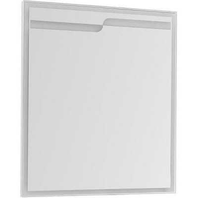 Зеркало Aquanet Модена 85 196966 с подсветкой Белое