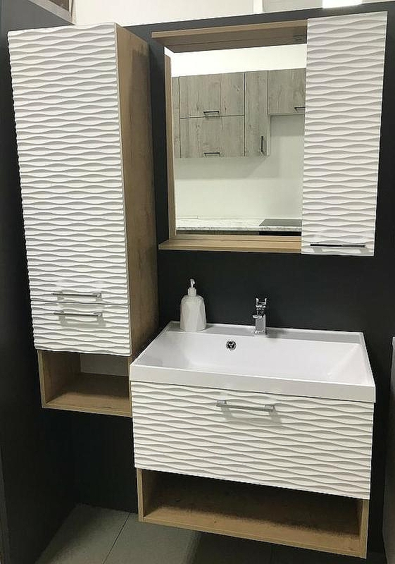 Шкаф пенал Stella Polar Ундина 35 SP-00001100 подвесной Белый Бунратти, купить, цена, заказать, магазин, доставка, скидка, промокод, купить, цена, заказать, магазин, доставка, скидка, промокод