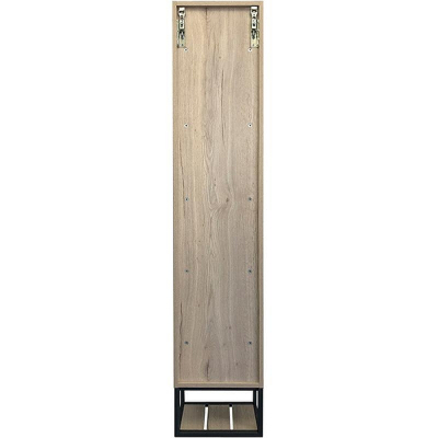 Шкаф пенал Comforty Порто 35 00-00009981 подвесной Дуб дымчатый