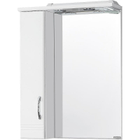 Зеркало со шкафом Aquaton Онда 58 1A009802ON01L с подсветкой Белое, купить, цена, заказать, магазин, доставка, скидка, промокод, купить, цена, заказать, магазин, доставка, скидка, промокод