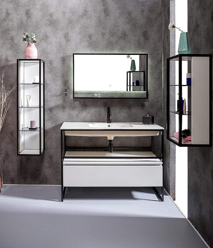 Тумба Boheme Armadi Art Loft 120 894-120-W подвесная Белая, купить, цена, заказать, магазин, доставка, скидка, промокод, купить, цена, заказать, магазин, доставка, скидка, промокод