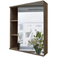 Зеркальный шкаф Grossman Форта 70 2070022 Темный дуб галифакс, купить, цена, заказать, магазин, доставка, скидка, промокод, купить, цена, заказать, магазин, доставка, скидка, промокод