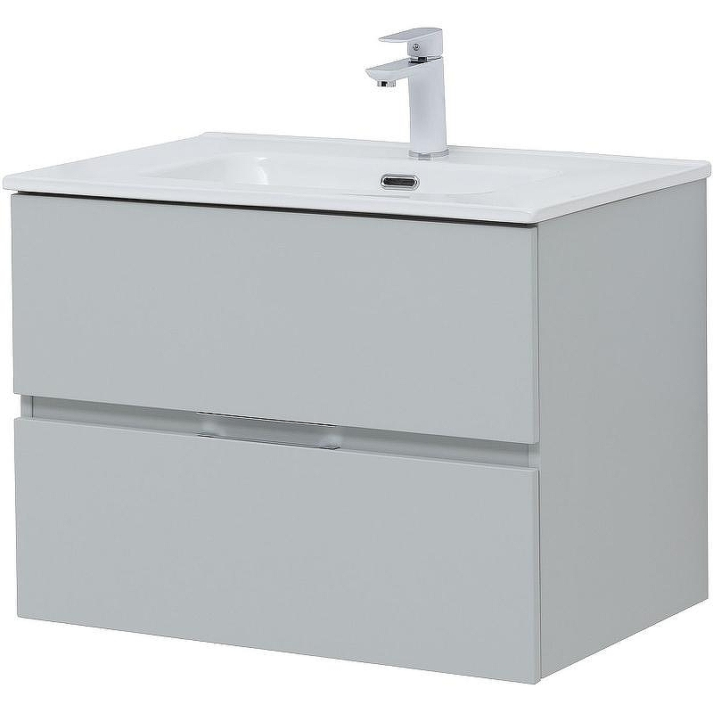 Тумба под раковину Aquanet Алвита New 70 303907 подвесная Серая матовая, купить, цена, заказать, магазин, доставка, скидка, промокод, купить, цена, заказать, магазин, доставка, скидка, промокод