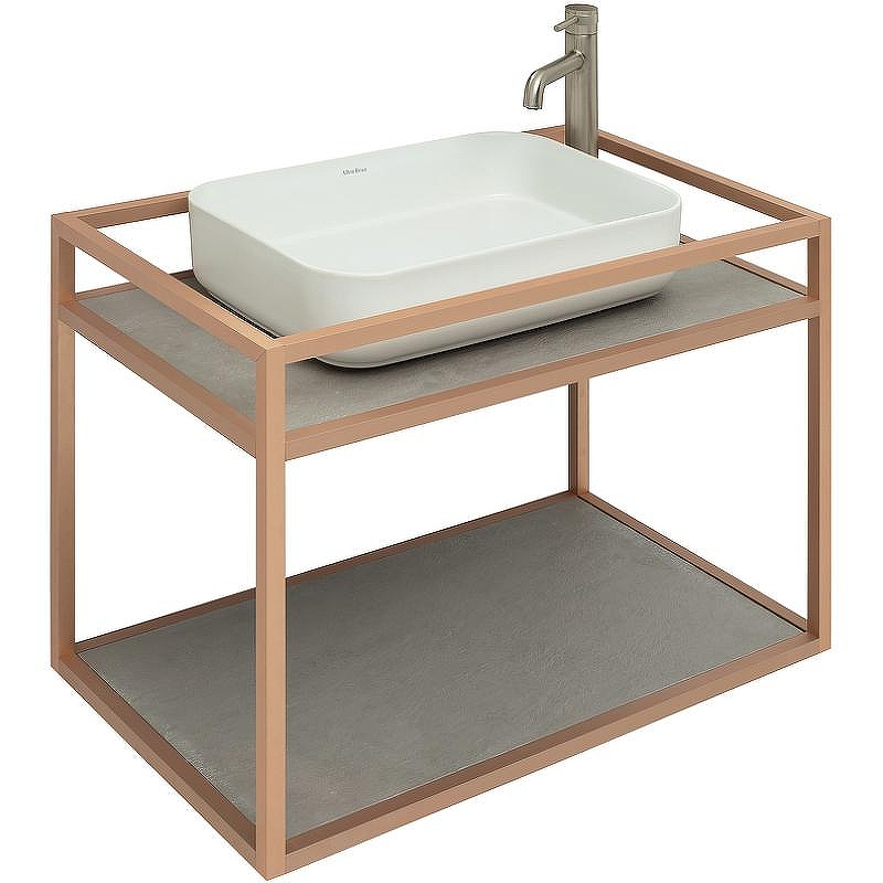 Консоль под раковину Allen Brau Liberty 75 1.33001.60 Медь браш, купить, цена, заказать, магазин, доставка, скидка, промокод, купить, цена, заказать, магазин, доставка, скидка, промокод