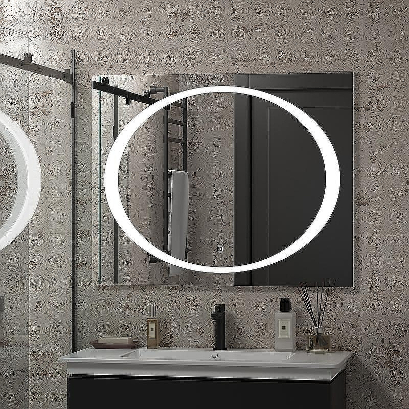 Зеркало Континент Galaxy 1000x800 ЗЛП28 с подсветкой с сенсорным выключателем, купить, цена, заказать, магазин, доставка, скидка, промокод, купить, цена, заказать, магазин, доставка, скидка, промокод