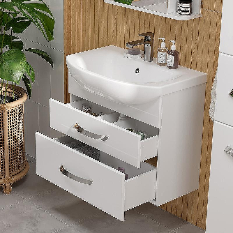 Тумба под раковину Volna Onda 80.2Y tpONDA80.2Y-01 подвесная Белая, купить, цена, заказать, магазин, доставка, скидка, промокод, купить, цена, заказать, магазин, доставка, скидка, промокод