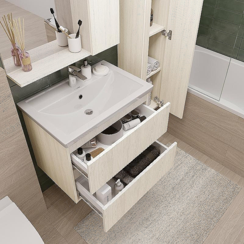 Тумба под раковину Grossman Юнит 70 207013 подвесная Кадена лайт, купить, цена, заказать, магазин, доставка, скидка, промокод, купить, цена, заказать, магазин, доставка, скидка, промокод