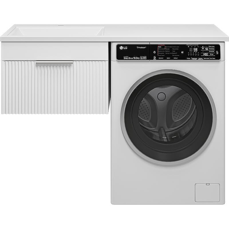 Тумба под раковину Brevita Enfida 120 ENF-09060-011Я подвесная Белая матовая, купить, цена, заказать, магазин, доставка, скидка, промокод, купить, цена, заказать, магазин, доставка, скидка, промокод