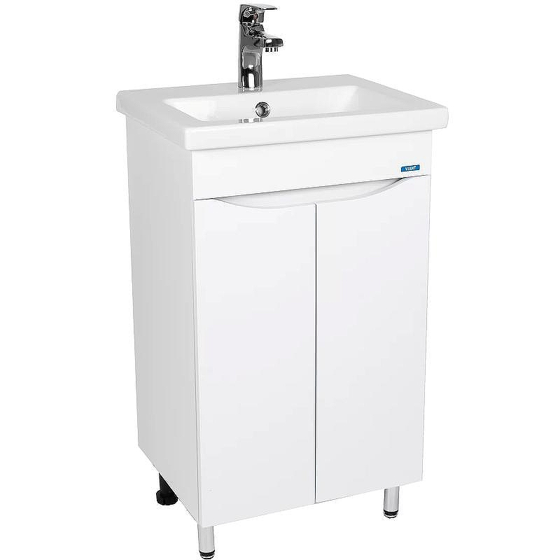 Тумба под раковину VIANT Рим 50 VRIM50CO-T2ST Белая, купить, цена, заказать, магазин, доставка, скидка, промокод, купить, цена, заказать, магазин, доставка, скидка, промокод