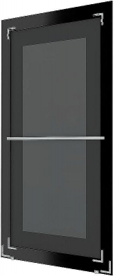 Зеркало Evoform Exclusive-G Floor 201х111 BY 6358 с гравировкой в багетной раме - Римское серебро 88