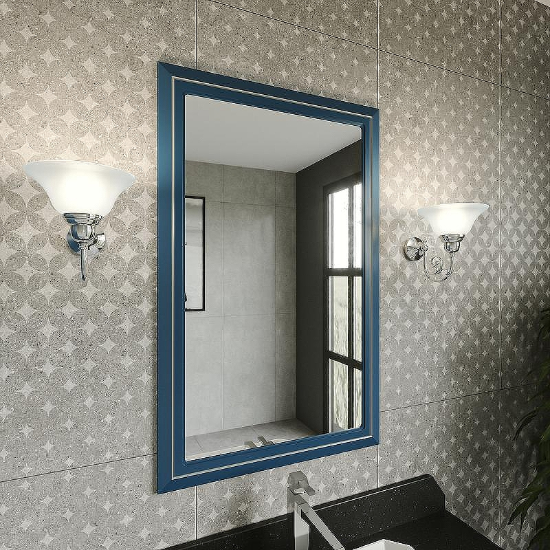 Зеркало Caprigo Metropol 70 13730-061.CRM.00.20 Синее матовое, купить, цена, заказать, магазин, доставка, скидка, промокод, купить, цена, заказать, магазин, доставка, скидка, промокод