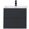 Комплект мебели для ванной Aquanet Алвита 60 184576 подвесной Серый антрацит, купить, цена, заказать, магазин, доставка, скидка, промокод, купить, цена, заказать, магазин, доставка, скидка, промокод